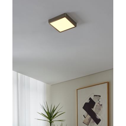 Eglo - LED Ściemnialna oprawa łazienkowa LED/16,5W/230V IP44 ZigBee 21x21 cm