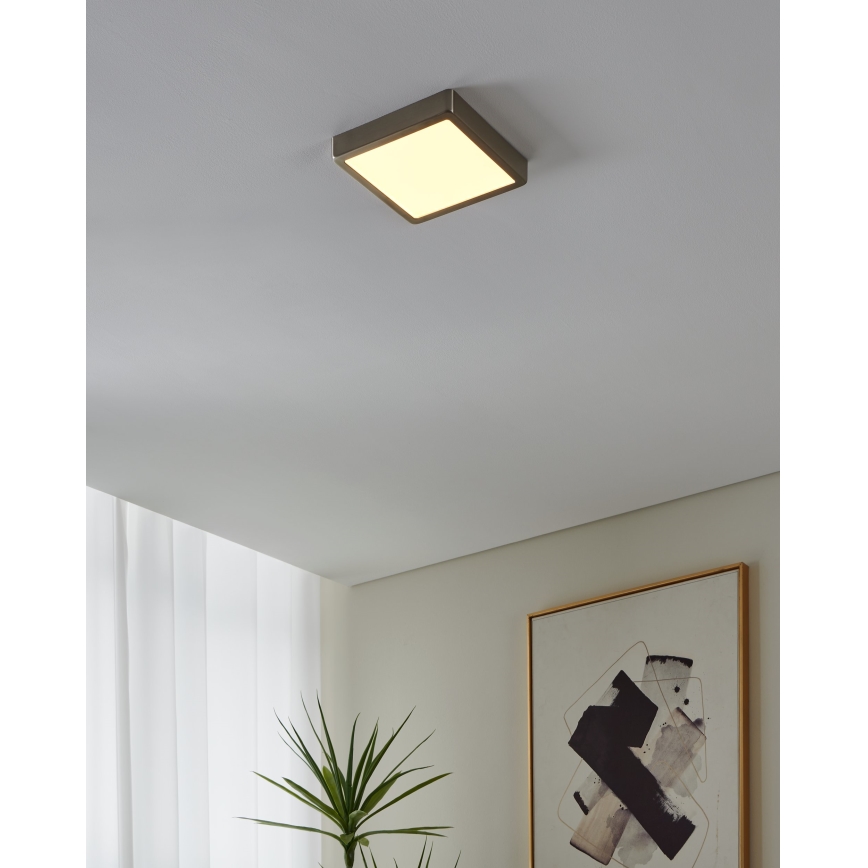 Eglo - LED Ściemnialna oprawa łazienkowa LED/16,5W/230V IP44 ZigBee 21x21 cm