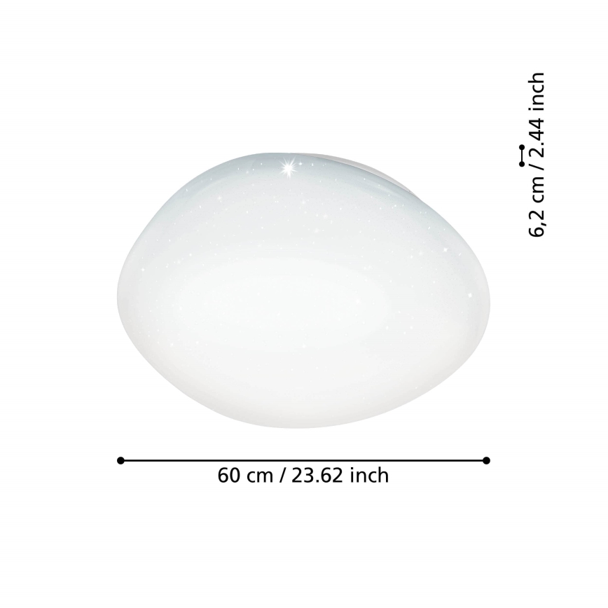 Eglo - LED RGBW ściemnialny plafon LED/33W/230V ZigBee