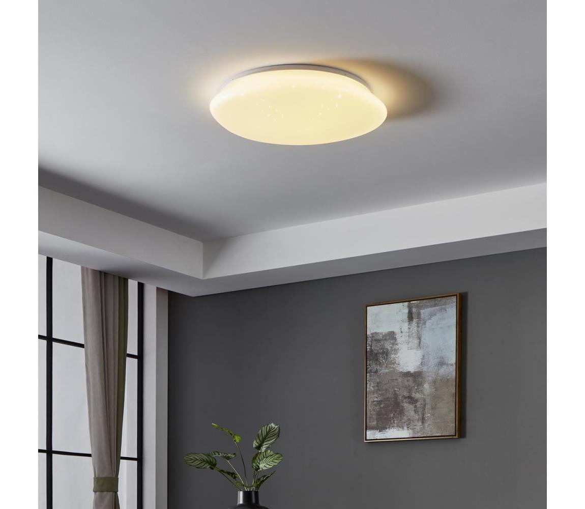 Eglo 900129 - LED RGBW Ściemniany plafon SILERAS-Z LED/33W/230V