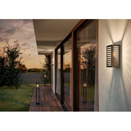 Eglo - Zewnętrzna lampa ścienna 1xE27/60W/230V IP44
