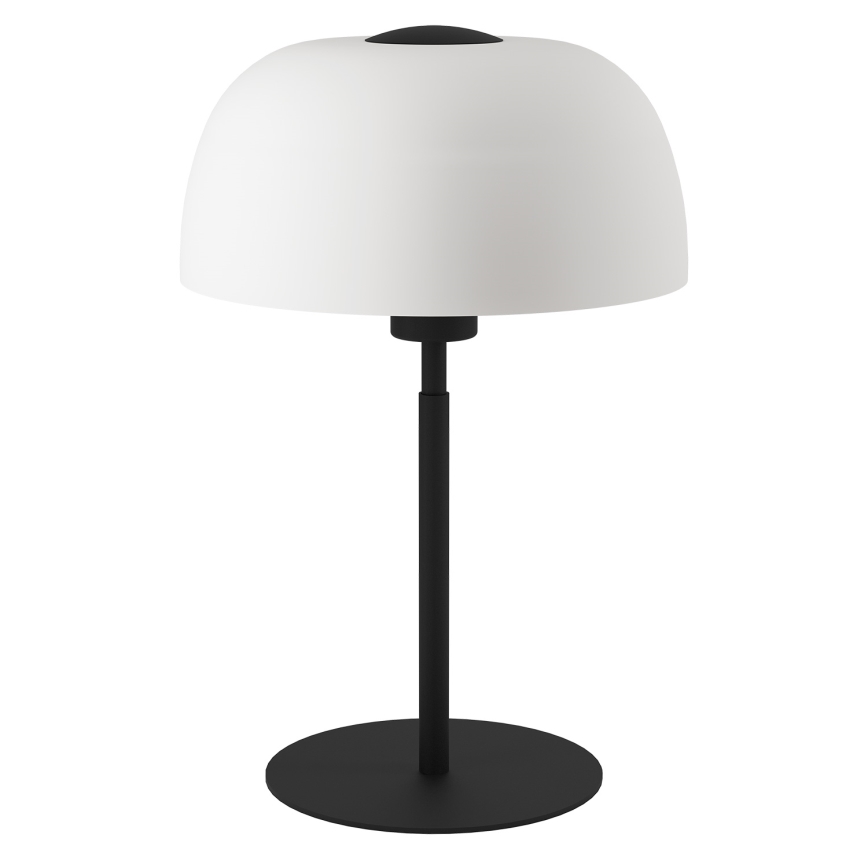 Eglo - Lampa stołowa 1xE27/40W/230V czarne/biały