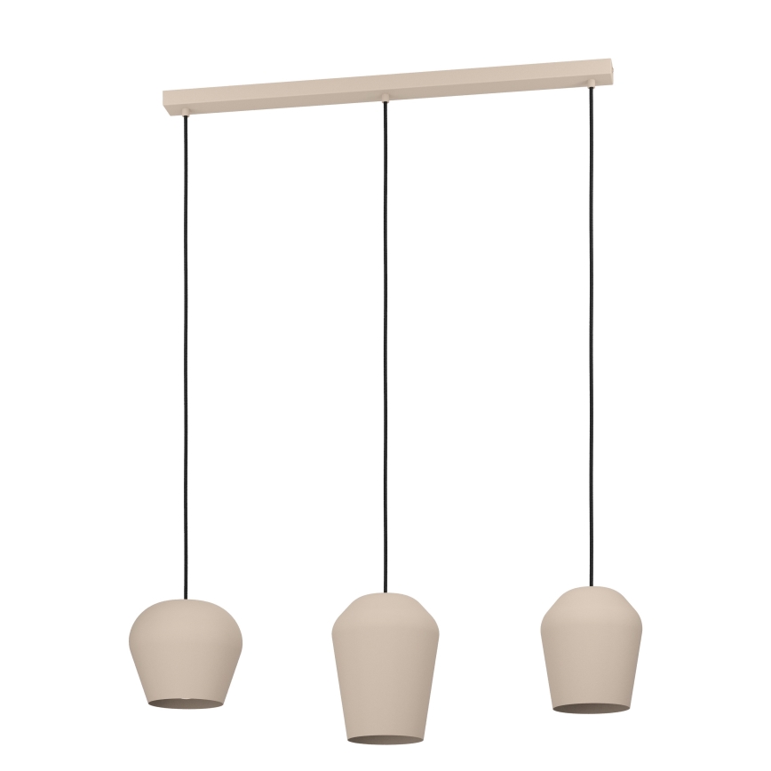 Eglo - Lampa wisząca na linkach 3xE27/40W/230V