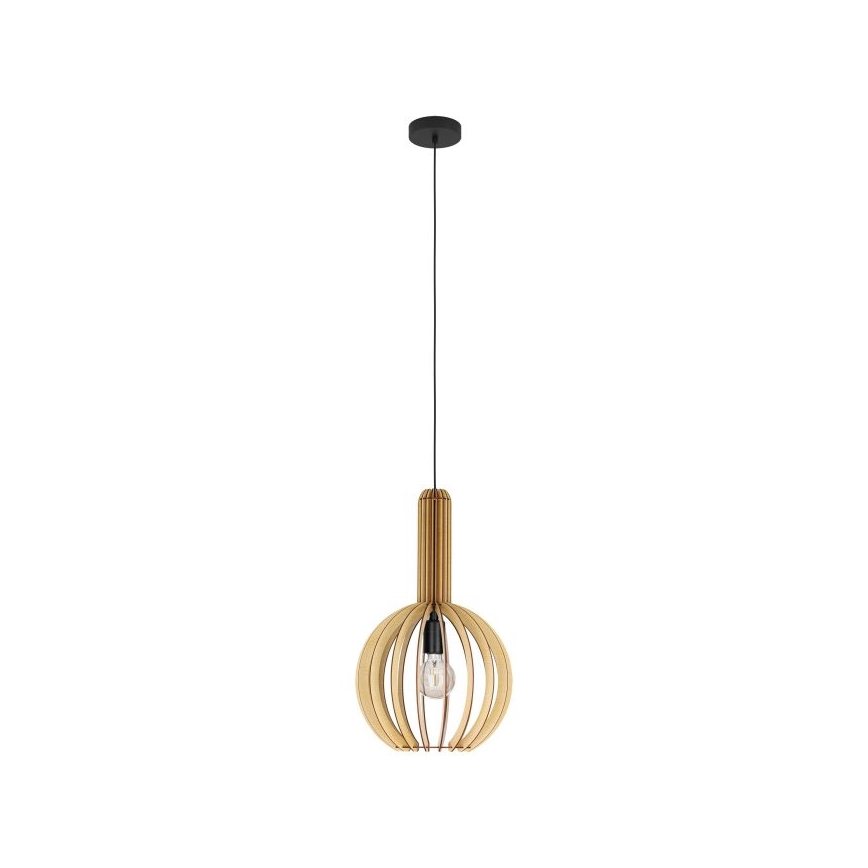 Eglo - Żyrandol na lince 1xE27/40W/230V śr. 31 cm beżowy