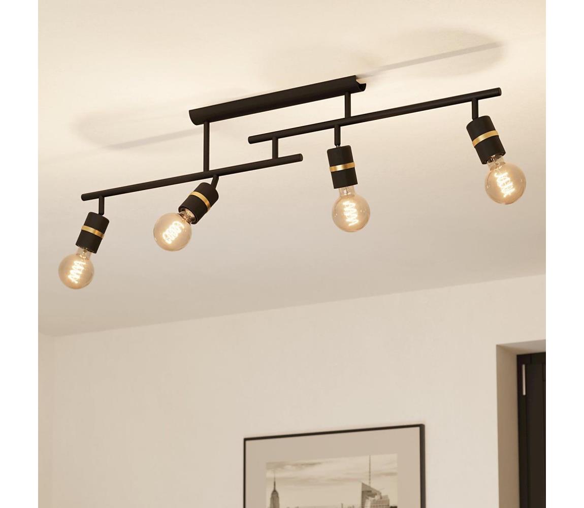 Eglo 900176 - Żyrandol natynkowy LURONE 4xE27/10W/230V