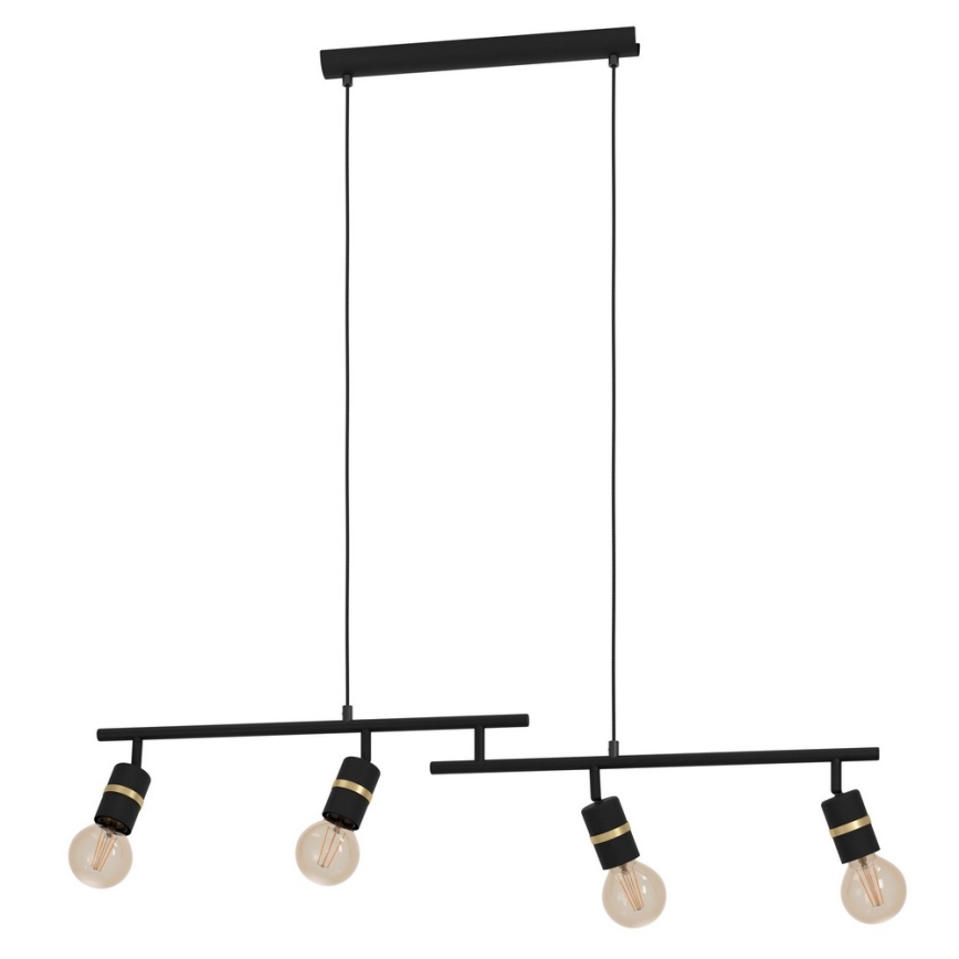 Eglo - Lampa wisząca na linkach 4xE27/10W/230V
