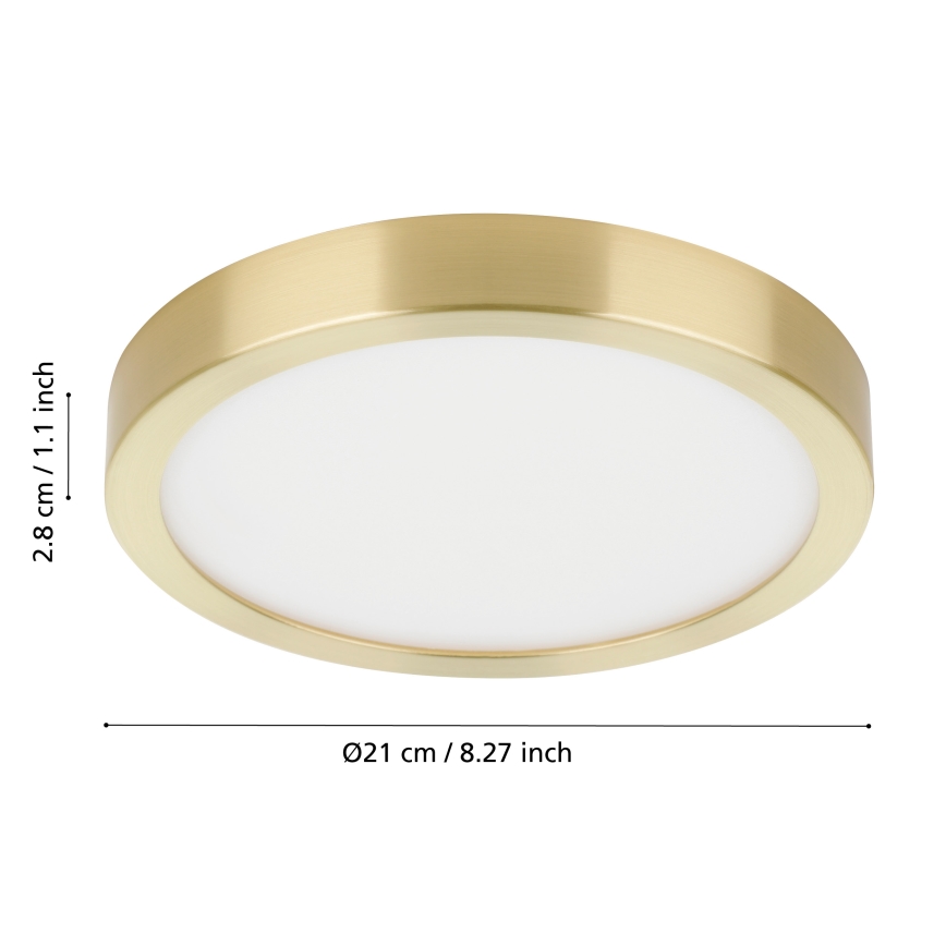 Eglo - LED Plafon LED/17W/230V śr. 21 cm