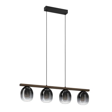 Eglo - Lampa wisząca na linkach 4xE27/40W/230V