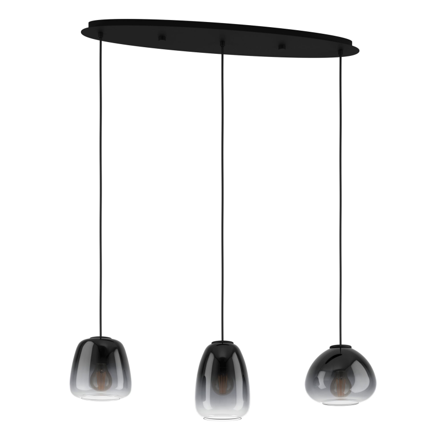 Eglo - Lampa wisząca na linkach 3xE27/40W/230V