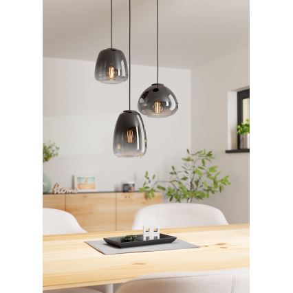 Eglo  - Żyrandol 3xE27/40W/230V śr. 43 cm