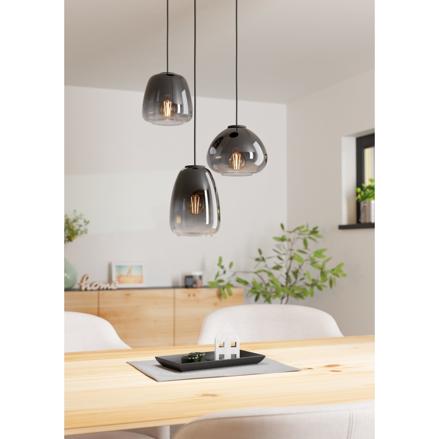 Eglo  - Żyrandol 3xE27/40W/230V śr. 43 cm