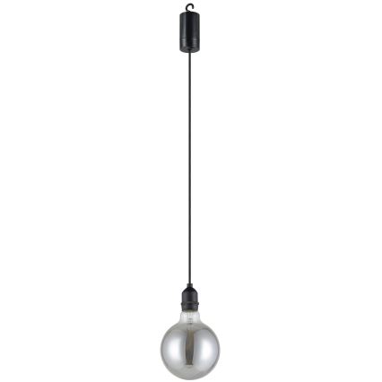 Eglo - LED Zewnętrzna lampa wisząca LED/0,06W/6V 4xAA IP44 szara