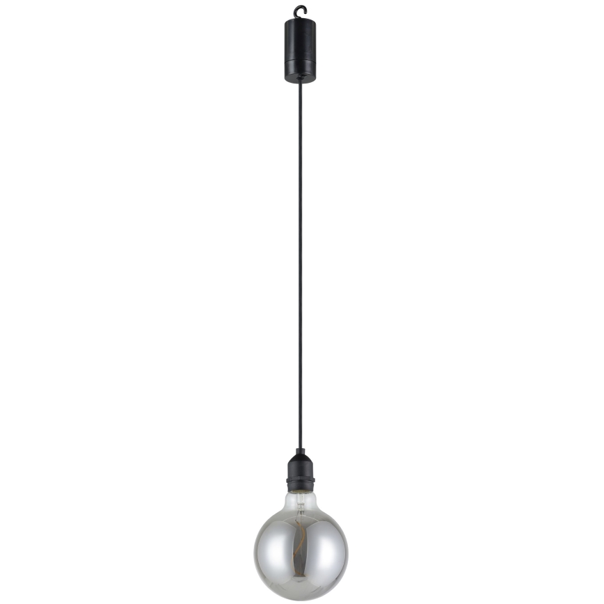 Eglo - LED Zewnętrzna lampa wisząca LED/0,06W/6V 4xAA IP44 szara