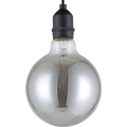 Eglo - LED Zewnętrzna lampa wisząca LED/0,06W/6V 4xAA IP44 szara