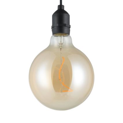 Eglo - LED Zewnętrzna lampa wisząca LED/0,06W/6V 4xAA IP44 beżowa