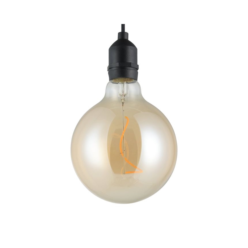Eglo - LED Zewnętrzna lampa wisząca LED/0,06W/6V 4xAA IP44 beżowa