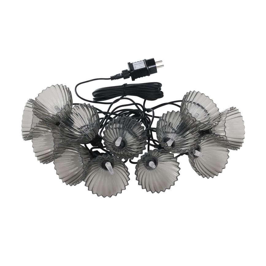Eglo - Zewnętrzny łańcuch dekoracyjny LED 12xLED/0,066W/3,2V IP44
