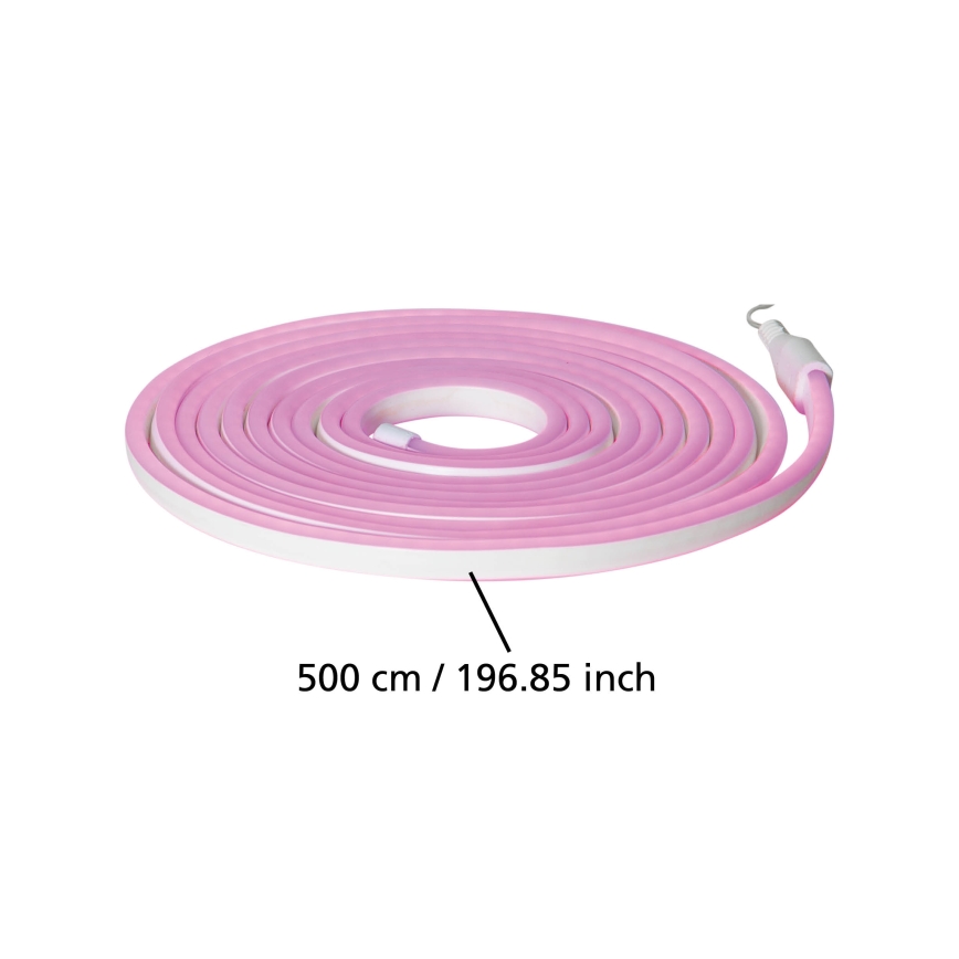 Eglo - LED Taśma LED/96W/24V 5 m IP44 różowy