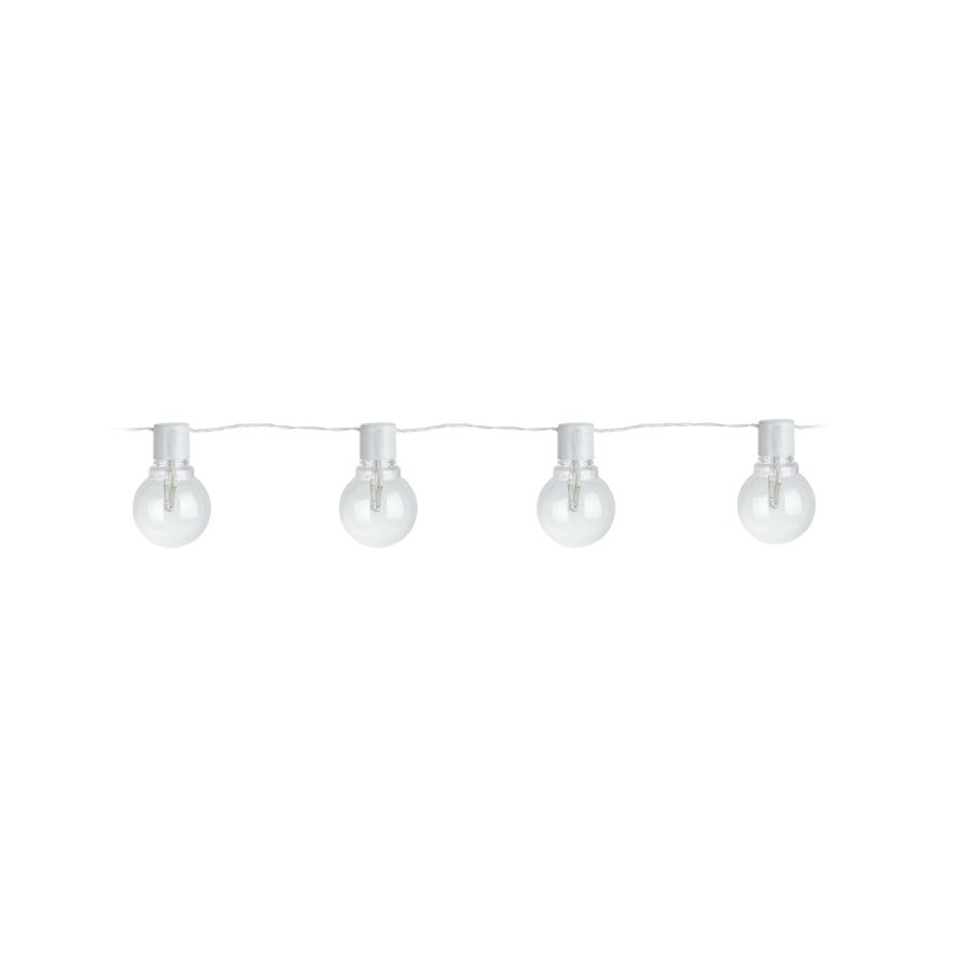 Eglo - Zewnętrzny łańcuch dekoracyjny LED 16xLED/0,064W/24V IP44 bílá