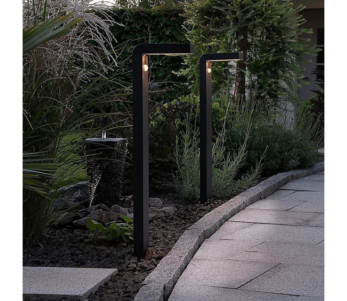 Eglo 900245 - LED Zewnętrzna lampa solarna z czujnikiem 18xLED/0,2W/3,7V IP44
