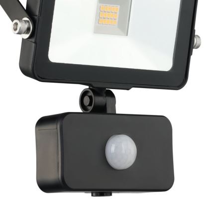 Eglo - Reflektor LED solarny z czujnikiem 15xLED/0,03W/3,7V 2600 mAh IP44
