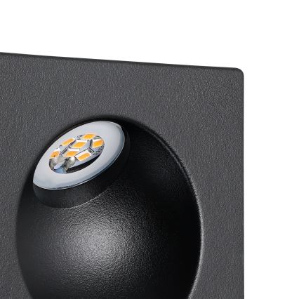 Eglo - LED Oświetlenie schodowe LED/2W/230V 3000K czarne