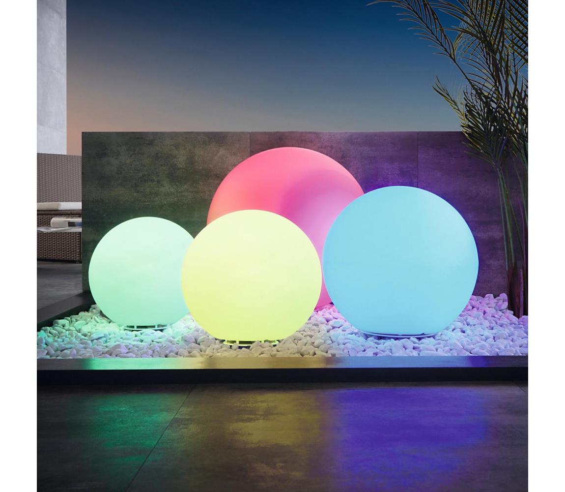 Eglo 900272 - LED RGB Lampa zewnętrzna ściemnialna 1xE27/9W/230V 2700-6500K IP65