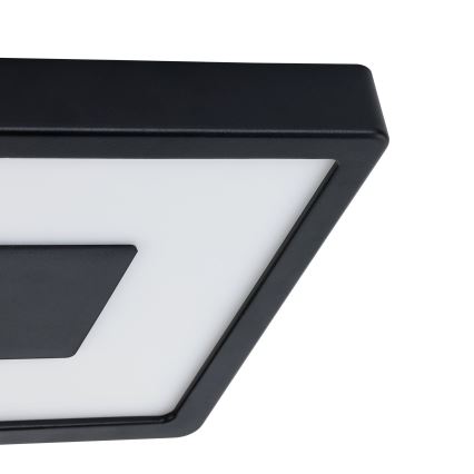 Eglo - LED Lampa sufitowa zewnętrzna LED/17W/230V IP44 czarna