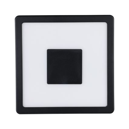 Eglo - LED Lampa sufitowa zewnętrzna LED/17W/230V IP44 czarna