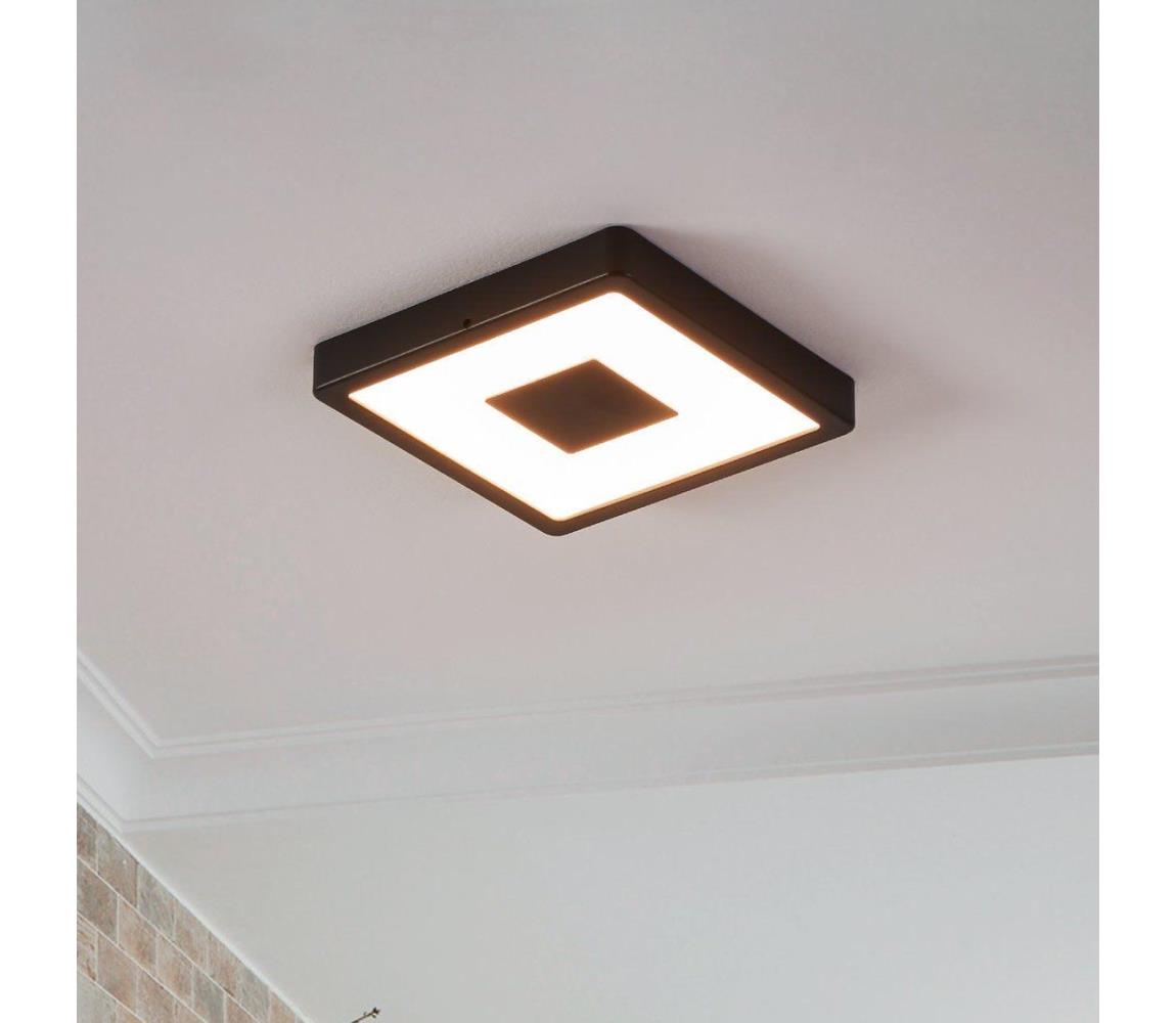 Eglo 900283 - LED Plafon zewnętrzny IPHIAS LED/17W/230V IP44 czarny