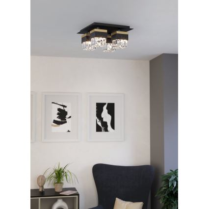 Eglo - Lampa sufitowa 4xE14/40W/230V