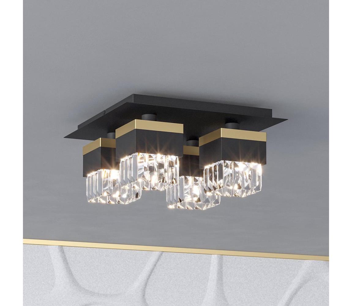 Eglo 900302 - Żyrandol natynkowy BARRANCAS 4xE14/40W/230V