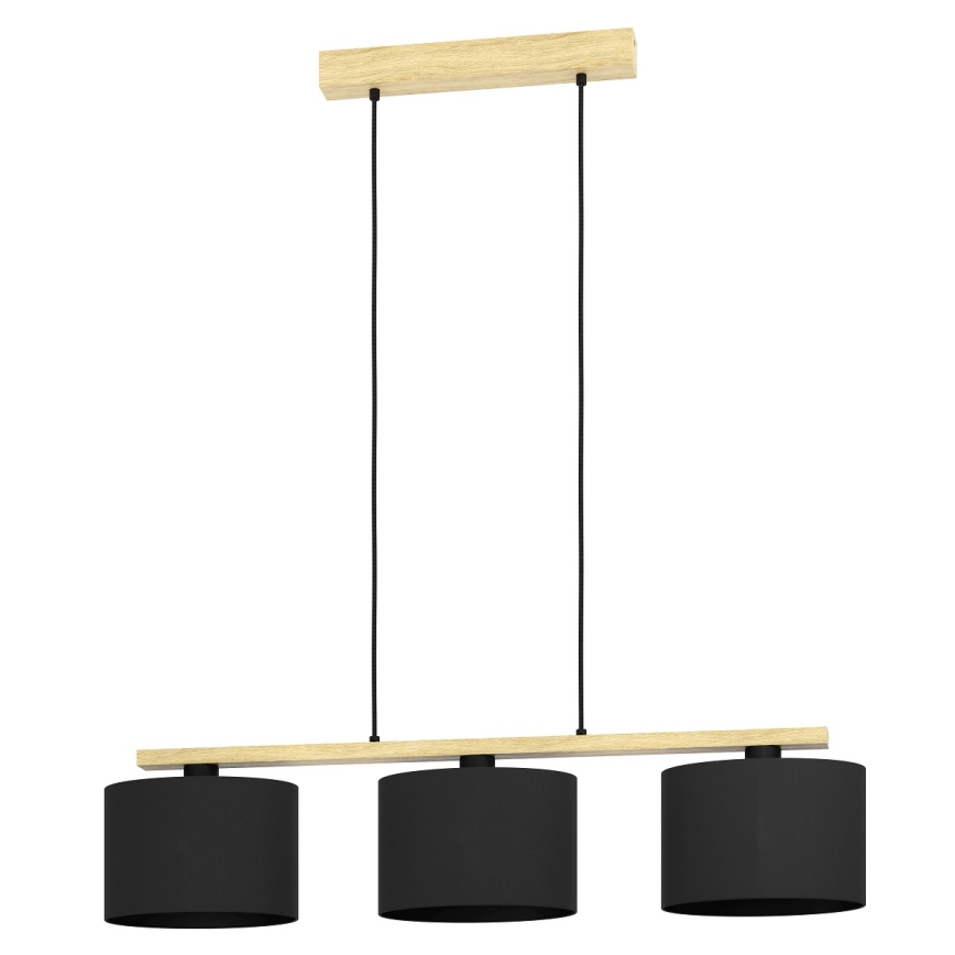 Eglo - Lampa wisząca na linkach 3xE27/40W/230V