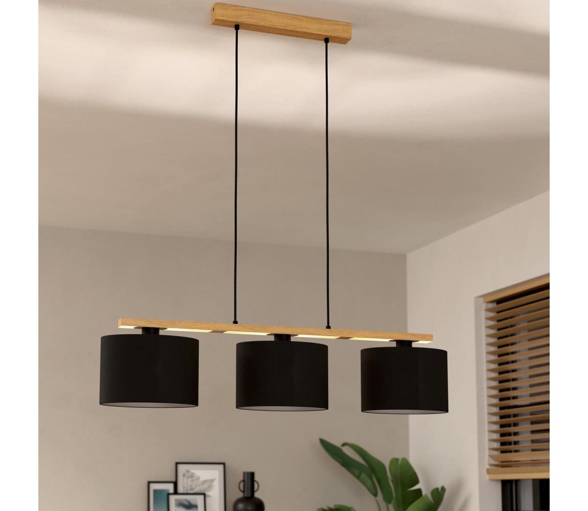 Eglo 900313 - Żyrandol na lince CASTRALVO 3xE27/40W/230V