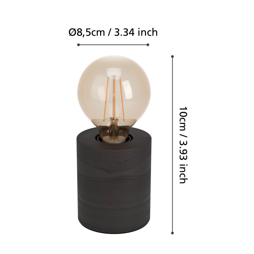Eglo - Lampka stołowa 1xE27/28W/230V