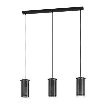 Eglo - Lampa wisząca na linkach 3xE27/10W/230V