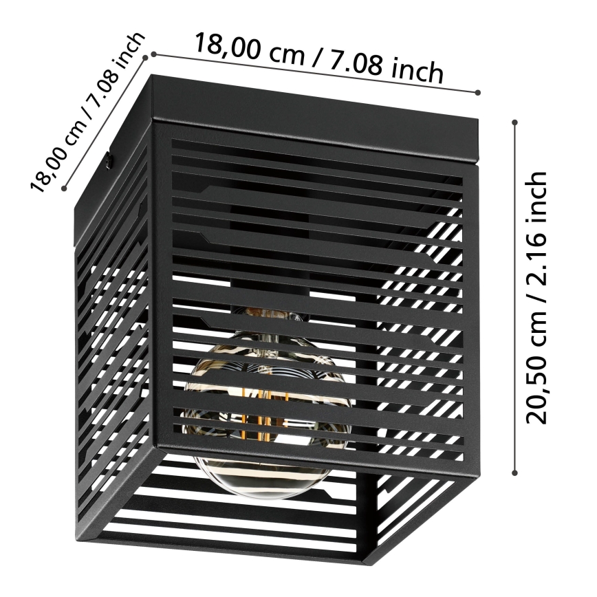 Eglo - Lampa sufitowa 1xE27/40W/230V