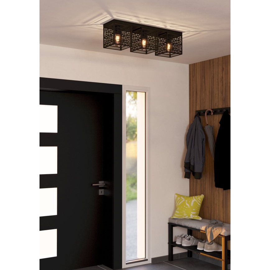 Eglo - Lampa sufitowa 3xE27/40W/230V