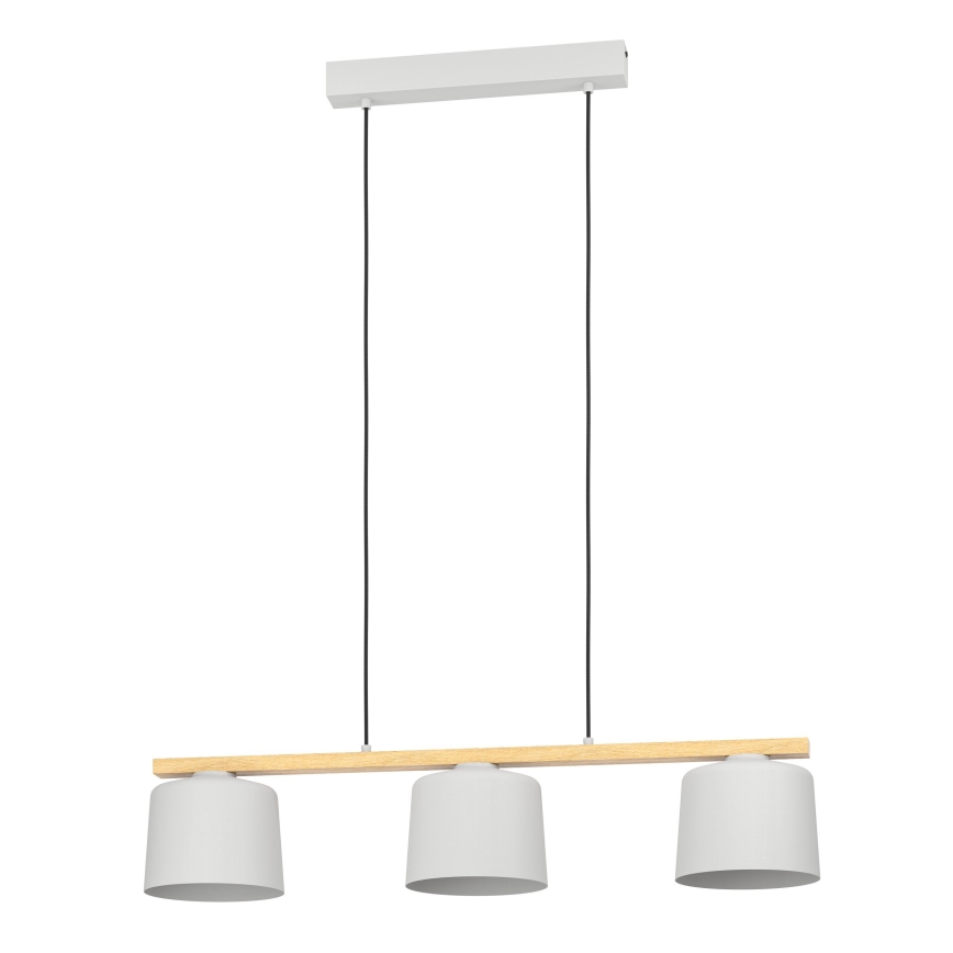 Eglo - Lampa wisząca na linkach 3xE27/40W/230V