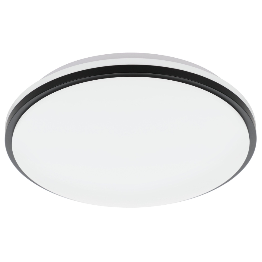 Eglo - LED sufitowa lampa łazienkowa LED/15,6W/230V IP44 czarna