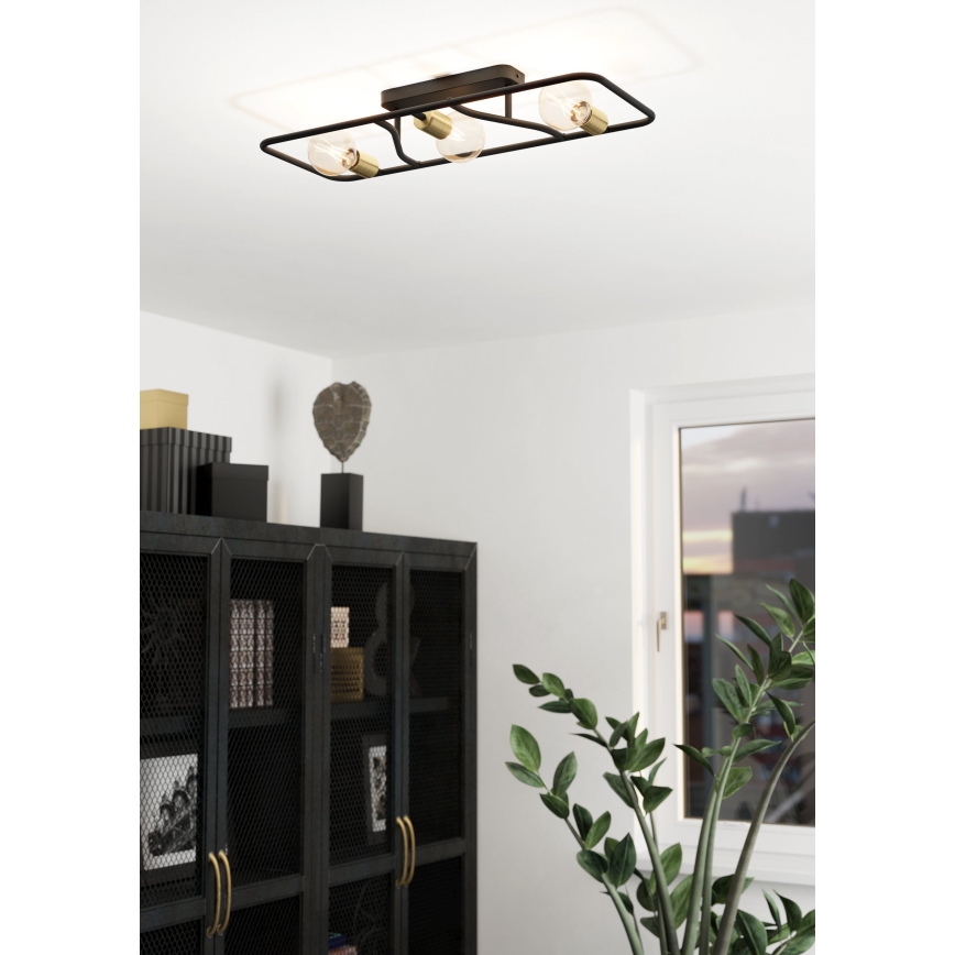 Eglo - Lampa sufitowa 3xE27/40W/230V