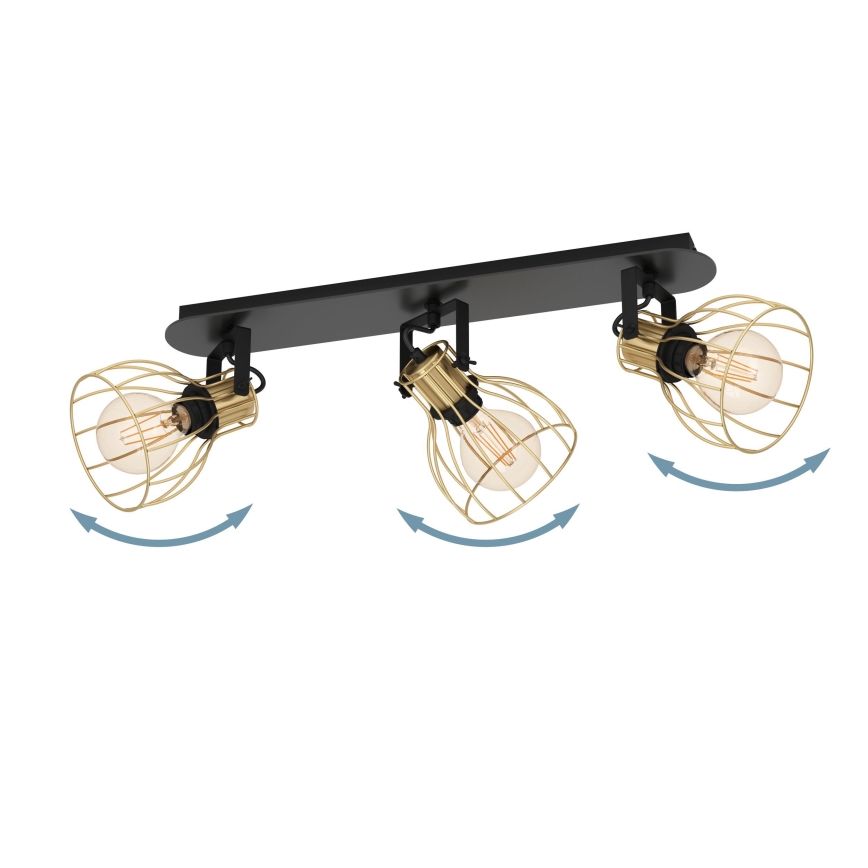 Eglo - Oprawa punktowa 3xE27/40W/230V