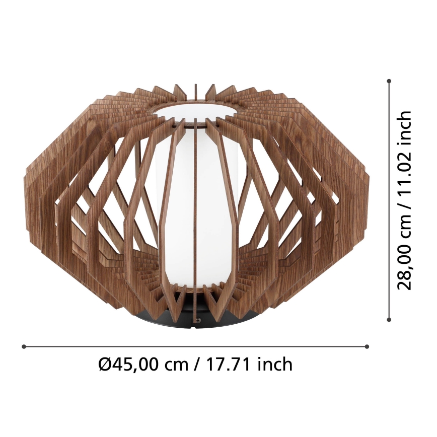 Eglo - Lampa sufitowa 1xE27/40W/230V