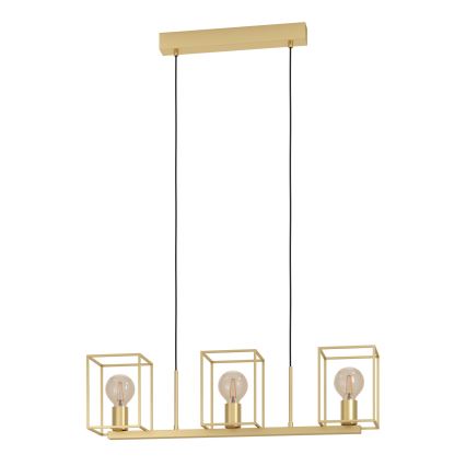 Eglo - Lampa wisząca na linkach 3xE27/40W/230V