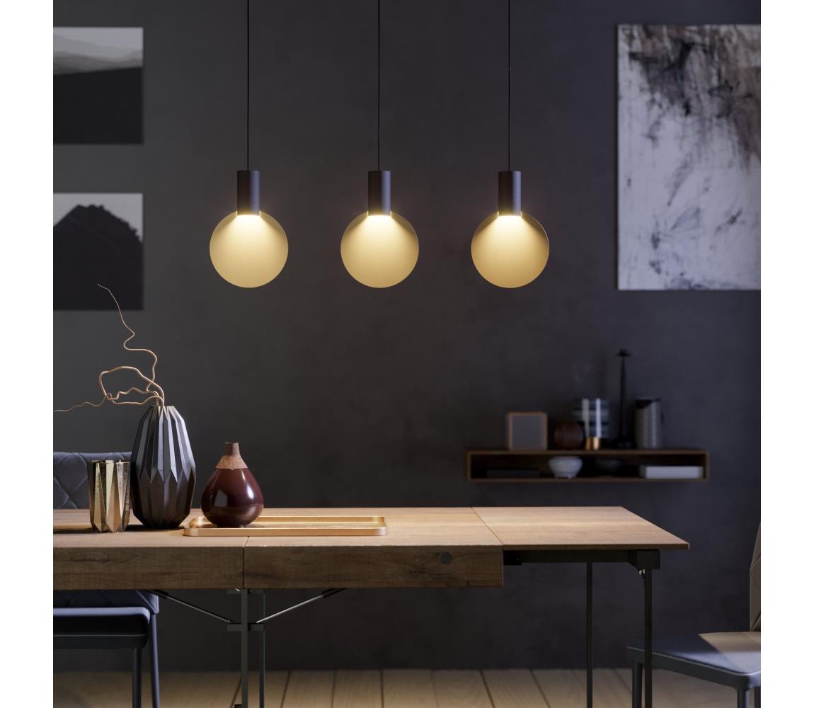 Eglo 900402 - LED Żyrandol na lince SARONA 3xGU10/4,5W/230V 3000K