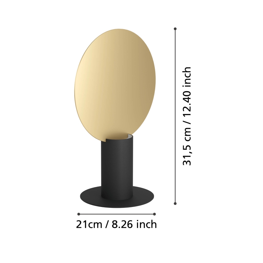 Eglo - LED Lampa stołowa 1xGU10/4,5W/230V 3000K