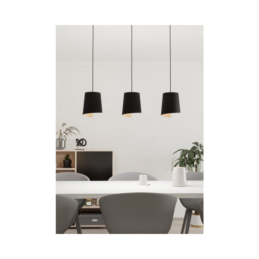Eglo - Żyrandol 3xE27/40W/230V