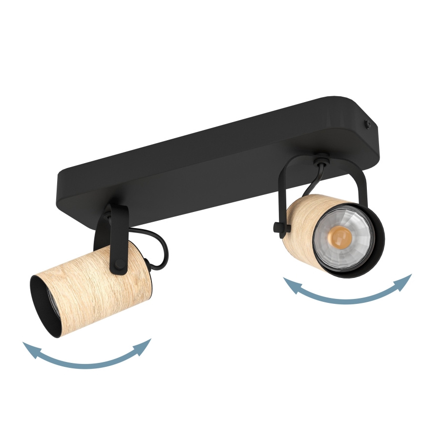 Eglo - Oprawa punktowa LED 2xGU10/3W/230V