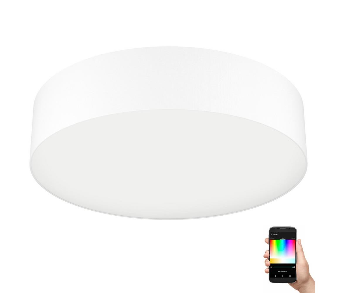 Eglo 900439 - LED RGBW Ściemnialny plafon ROMAO-Z LED/35W/230V biały