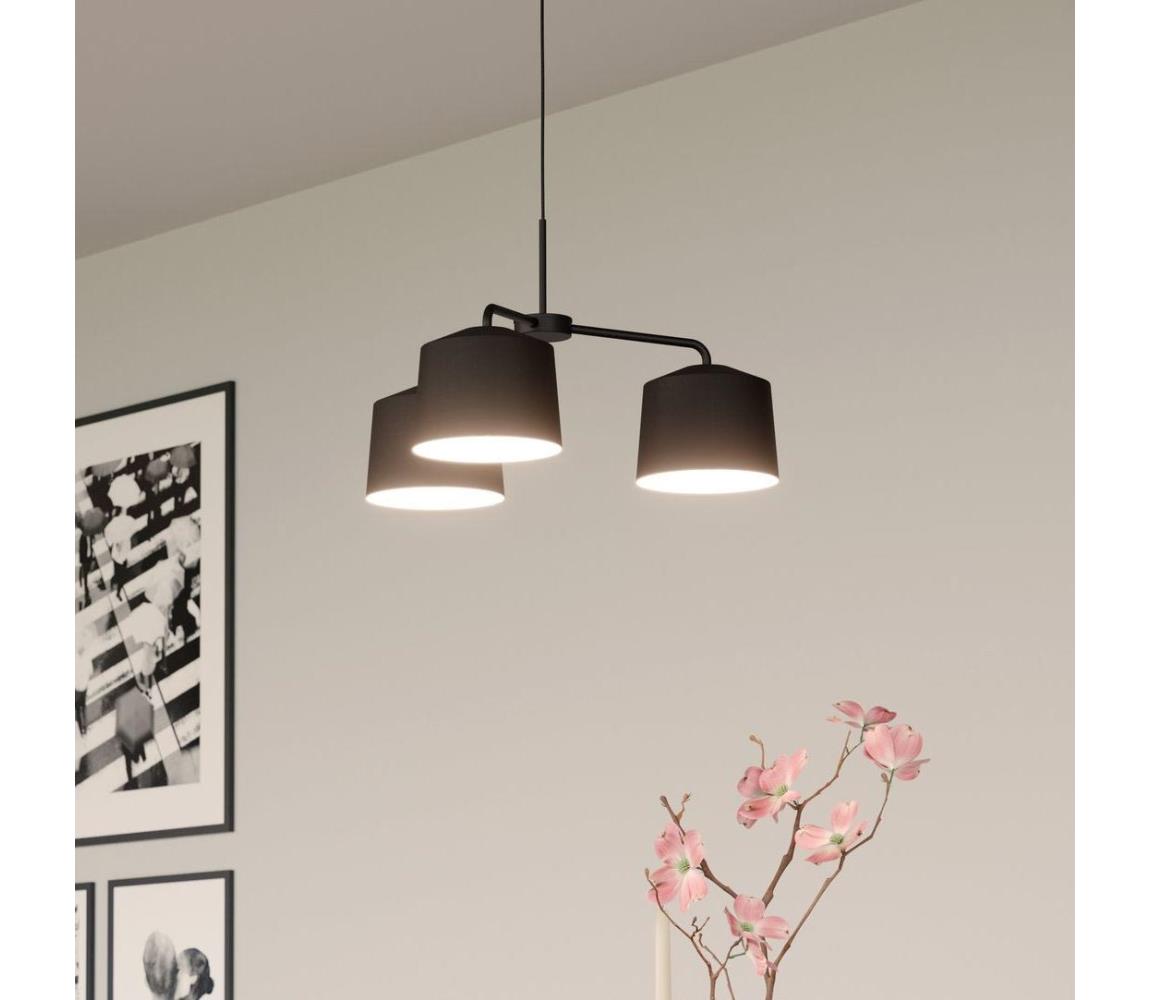 Eglo 900446 - Żyrandol CAGUANES 3xE27/40W/230V